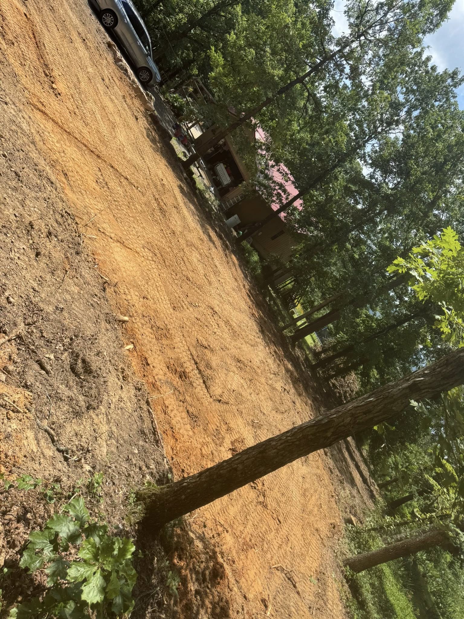 Land Clearing near Greers Ferry Arkansas
